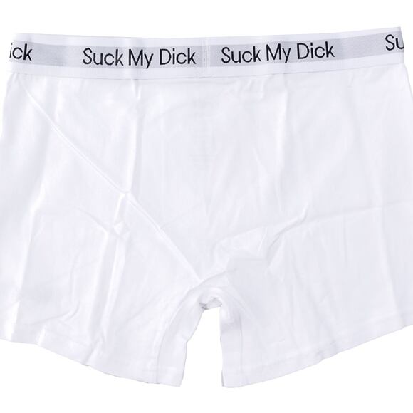 Boxerky Rip N Dip Suck It Boxers (White)