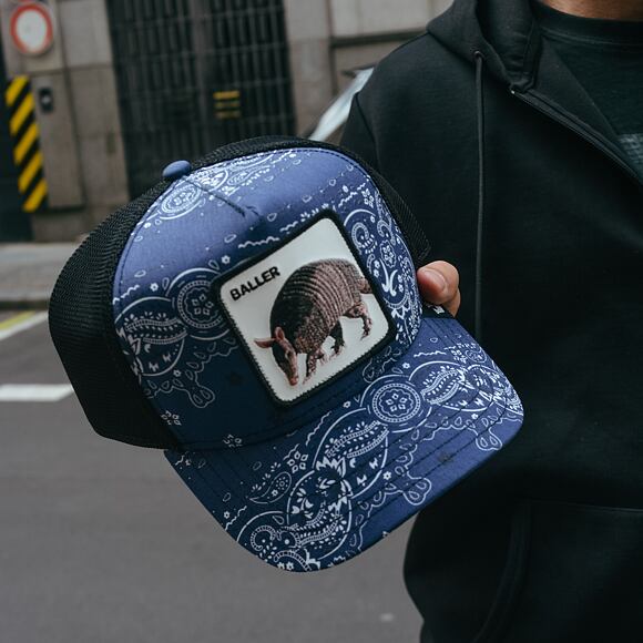 Kšiltovka Goorin Brothers A the W in a D Trucker Navy