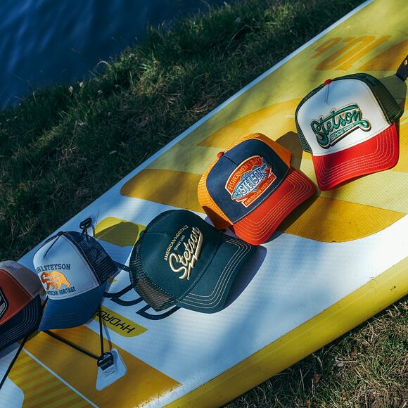 Kšiltovka Stetson - Trucker Cap Bear - 22