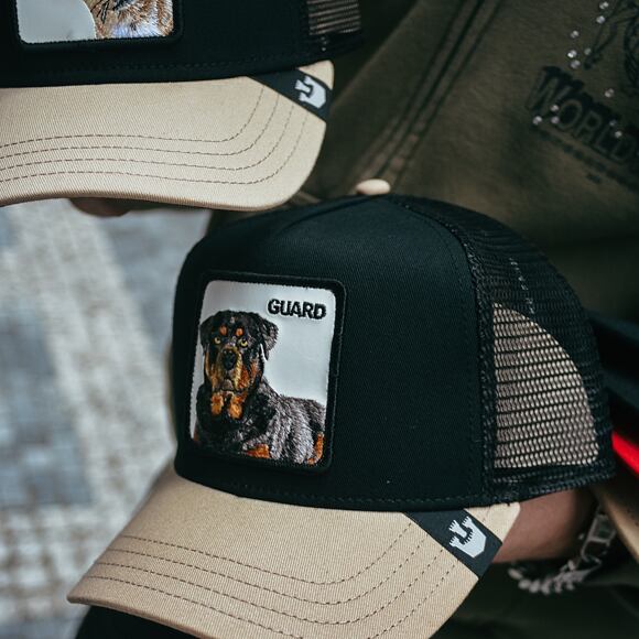 Kšiltovka Goorin - Trucker - The Guard Dog - Black