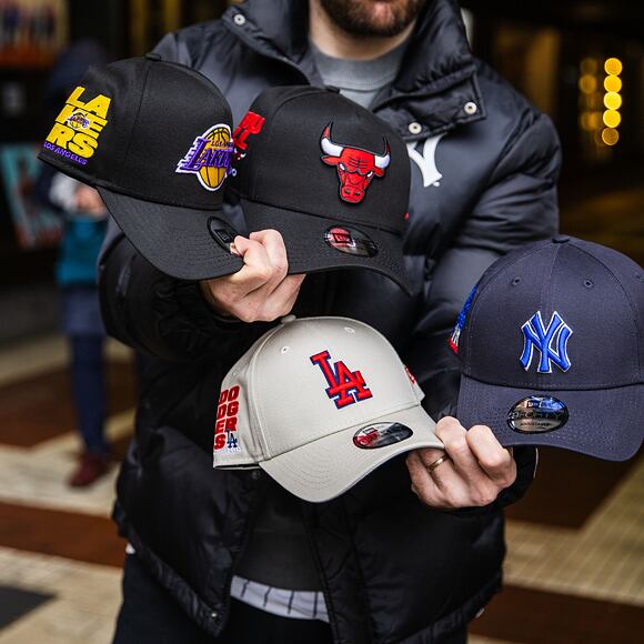 Kšiltovka New Era - MLB Side Patch 9FORTY - NY Yankees - Navy