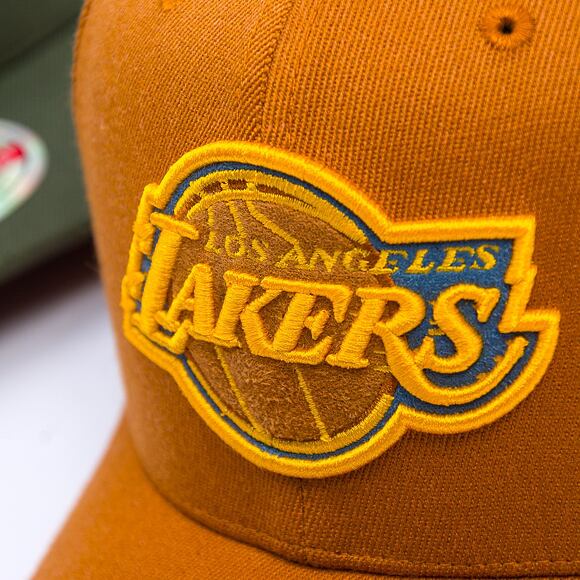 Kšiltovka Mitchell & Ness - Los Angeles Lakers - Fashion Classic Red - Burnt Orange