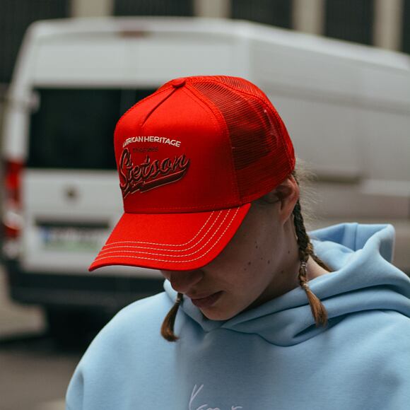 Kšiltovka Stetson - Trucker Cap American Heritage Classic - 82