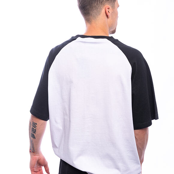 Triko Karl Kani - Signature Colorblock Raglan T-Shirt - White
