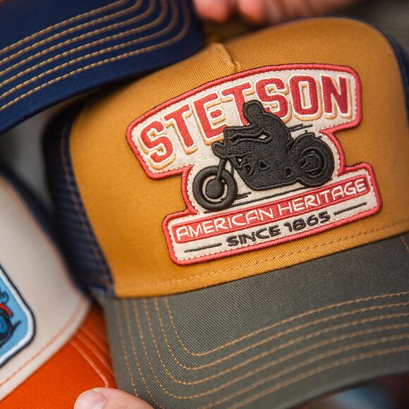 Kšiltovka Stetson - Trucker Cap Motorcycle - 57