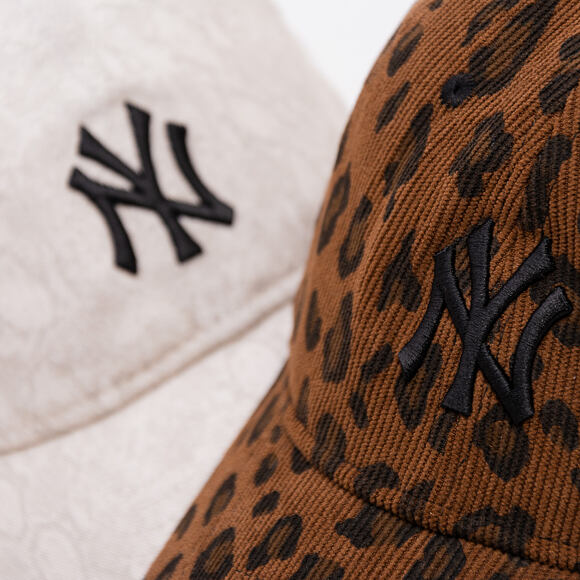 Dámská Kšiltovka New Era - MLB Leopard Cord 9TWENTY - NY Yankees - Auburn