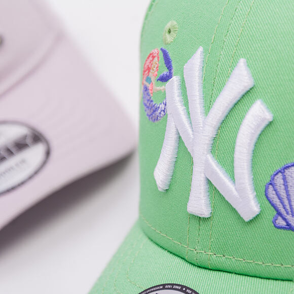 Dětská Kšiltovka New Era - MLB Nautical Icons 9FORTY - NY Yankees - Aquamarine