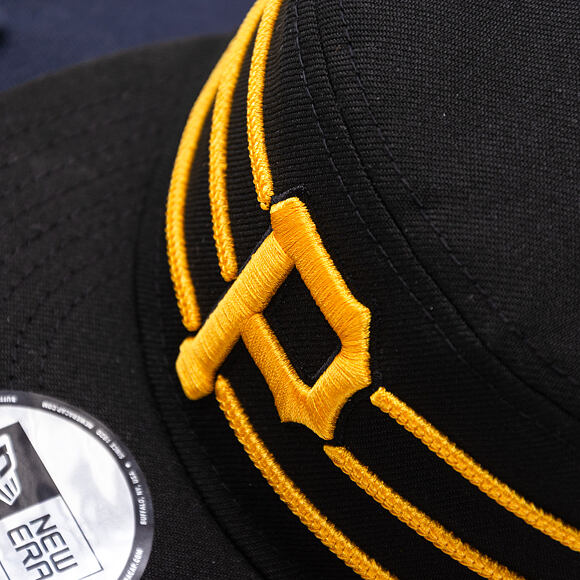 Kšiltovka New Era - MLB "Image Drop" Retro Pillbox 9FIFTY - Pittsburgh Pirates - Black