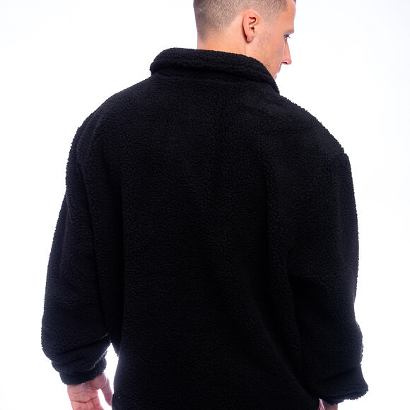 Mikina Karl Kani - Metal Signature Teddy Polo Black