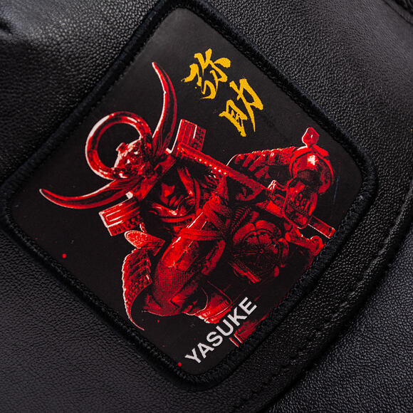 Kšiltovka Capslab - Assassin's Creed - Yasuke - Black / Red