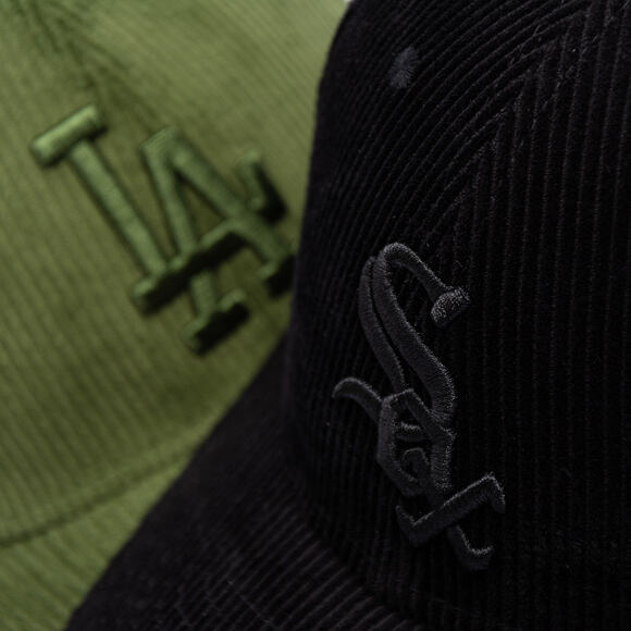 Kšiltovka New Era - MLB Cord 9FORTY M-Crown - Chicago White Sox - Black
