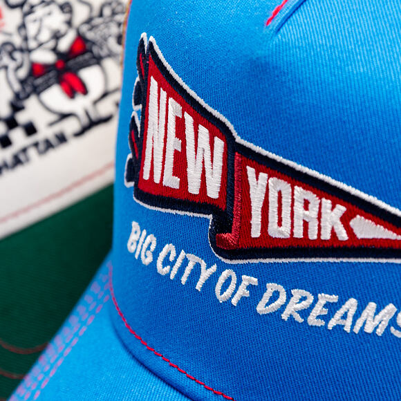 Kšiltovka Stetson - Trucker Cap Flag by JJ Hats - Sky Blue