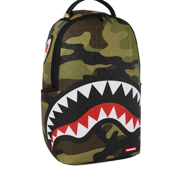 Batoh Sprayground Woodland Camo Check Backpack