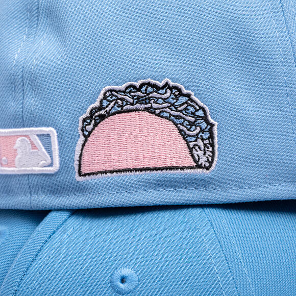 Kšiltovka New Era - MLB Palm & Taco 59FIFTY - LA Dodgers - Sky Blue / Pink UV