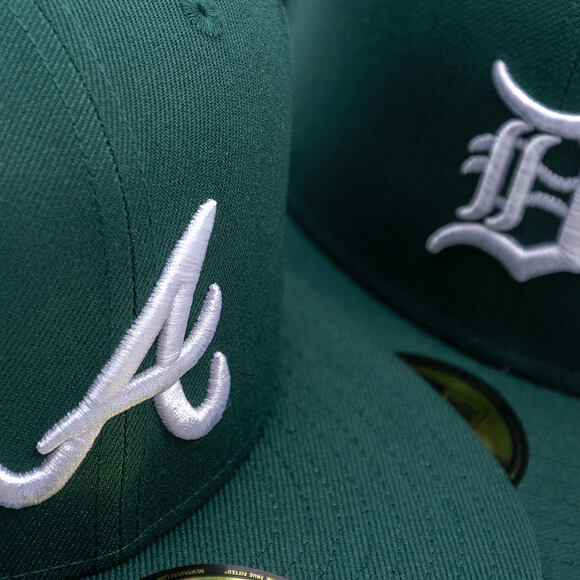 Kšiltovka New Era - MLB Seasonal 59FIFTY - Atlanta Braves - Dark Green
