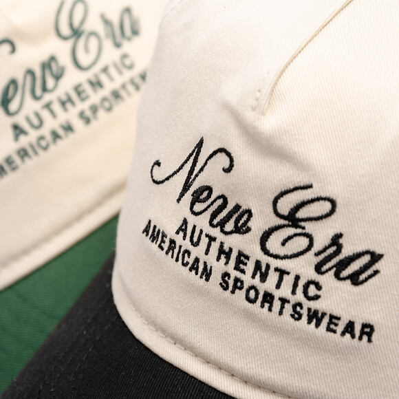 Dámská Kšiltovka New Era - Branded Script 9TWENTY A-Frame - Cream