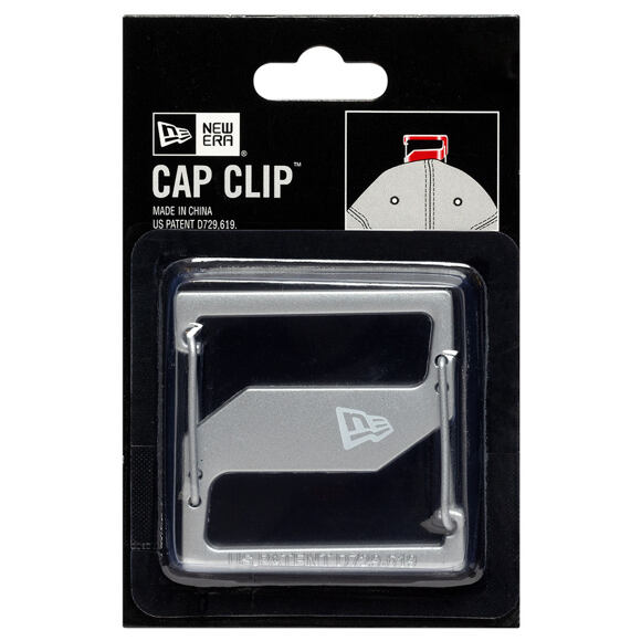 Karabina New Era - Branded Cap to Bag/Belt Clip - Silver