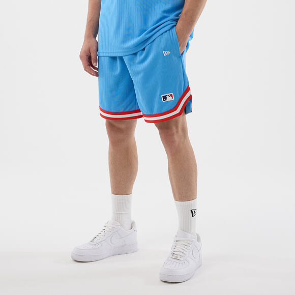 Kraťasy New Era - MLB Arch Oversized Short - NY Yankees - Blue