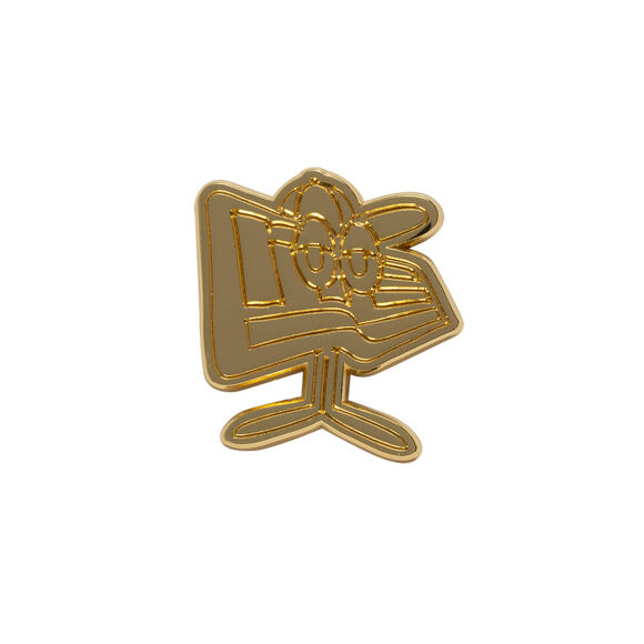 Připínáček New Era - Branded Cap Pin Flag - Gold - Shield Pin - Gold