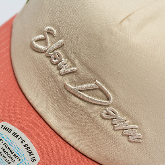 Kšiltovka Brixton - Slow Down Mp Snapback - Sublime Green Gingham/Whitecap