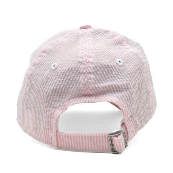 Dětská Kšiltovka New Era - MLB Seersucker 9TWENTY - LA Dodgers - Pink Rouge
