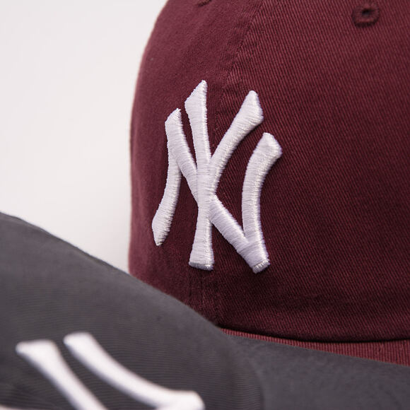 Kšiltovka 47 Brand MLB Clean Up - NY Yankees - Maroon