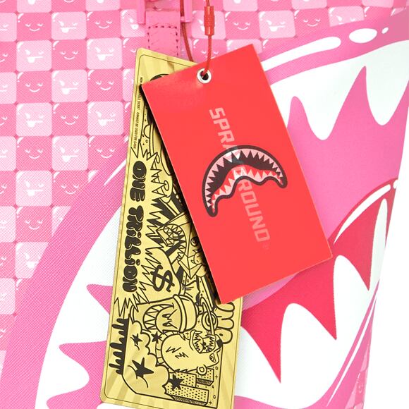 Taška Sprayground - Pink New Check Faces Tote