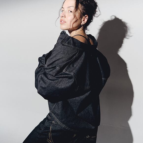 Džínová Bunda Karl Kani - Kani Jeans Cropped Rinsed Denim Jacket