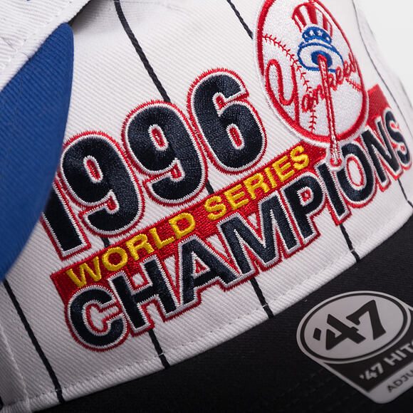 Kšiltovka '47 Brand - MLB Hitch 96 Yankees Pinstripe - NY Yankees - Wheat