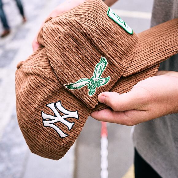 Kšiltovka '47 Brand - NFL Cord Patch HITCH - Philadelphia Eagles