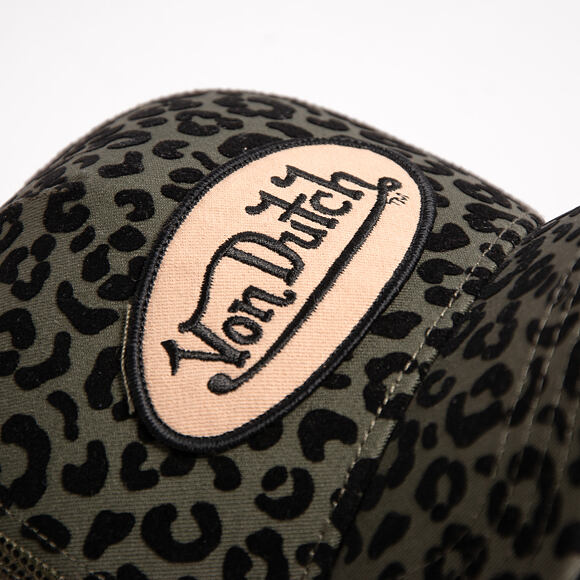 Dámská Kšiltovka Von Dutch - Baseball - Velvet Print Embroidery - Camo