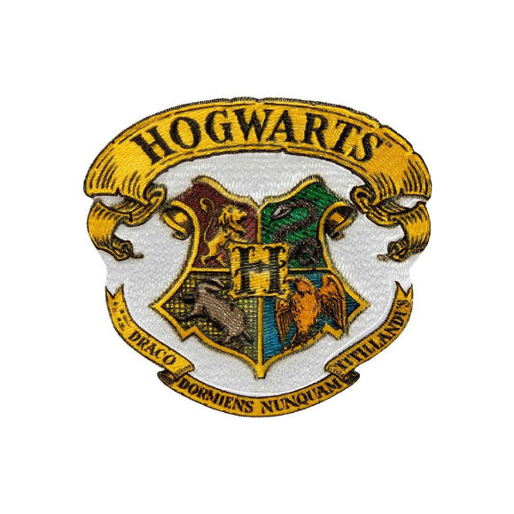 Nažehlovačka Monoquick - Harry Potter Bradavice školní znak 6,3 x 5,7 cm