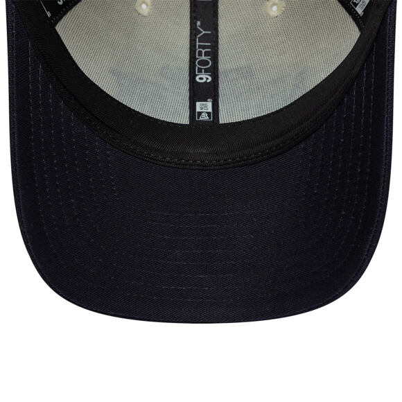 Kšiltovka New Era - Branded Wordmark 9FORTY M-CROWN - Cream / Navy