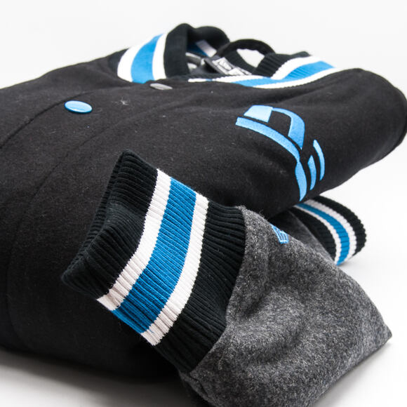Bunda New Era FF Varsity Black/Blue Logo
