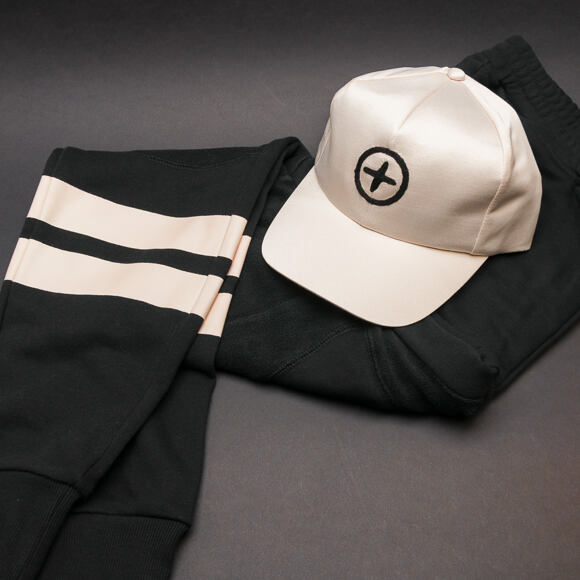 Tepláky Pink Dolphin Get Back Black