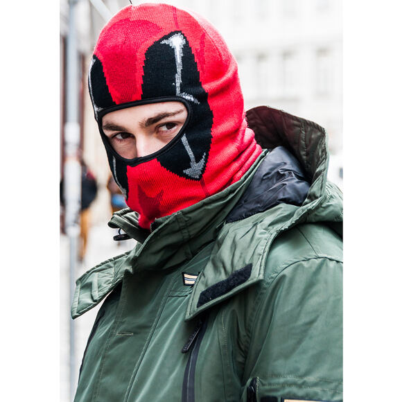 Kukla Sprayground Marvel Deadpool Ski Mask Red