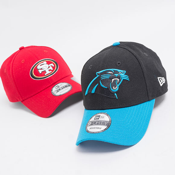 Kšiltovka New Era The League Carolina Panthers 9FORTY Team Color Strapback