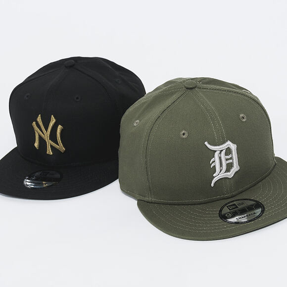 Kšiltovka New Era League Essential Detroit Tigers 9FIFTY New Olive/Gray Snapback