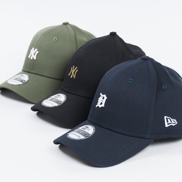 Kšiltovka New Era Mini Logo New York Yankees 39THIRTY Black/New Olive