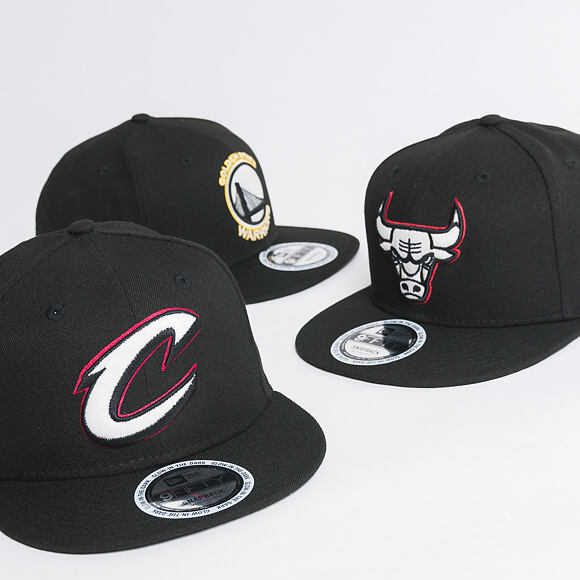 Kšiltovka New Era Team GITD Basic Cleveland Cavaliers 9FIFTY Black Snapback