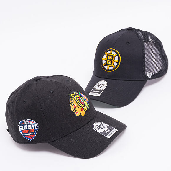 Kšiltovka 47 Brand Branson Boston Bruins Black Snapback