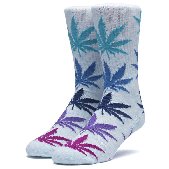 Ponožky HUF Melange Plantlife Light Blue