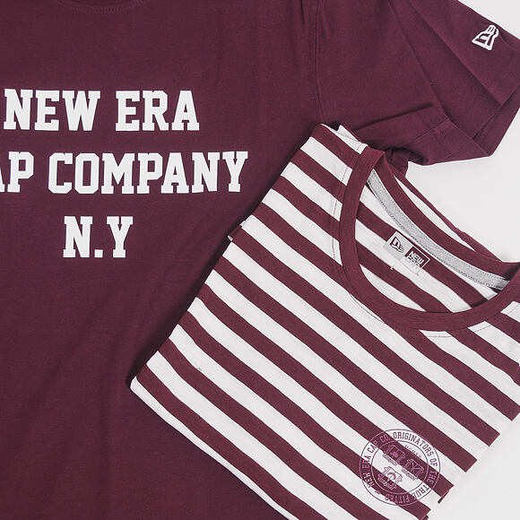 Triko New Era Ne College Pack College Tee Maroon