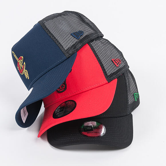 Kšiltovka New Era Trucker Reverse Team Chicago Bulls 9FORTY Official Team Colors Snapback