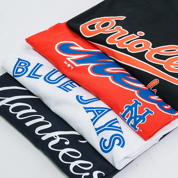 Triko New Era MLB Supporters Logo Tee Toronto Blue Jays White