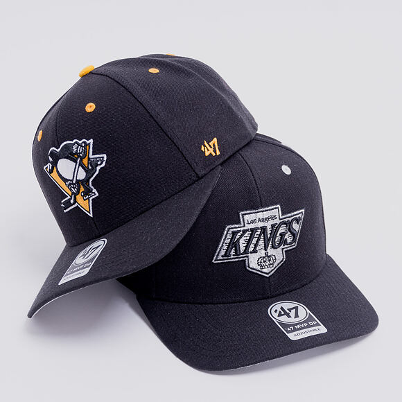 Kšiltovka 47 Brand Los Angeles Kings Audible MVP DP Black Strapback