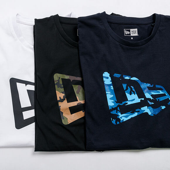 Triko New Era Flag Camo Infill Black