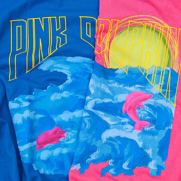 Triko Pink Dolphin Water Color Sunshine Blue