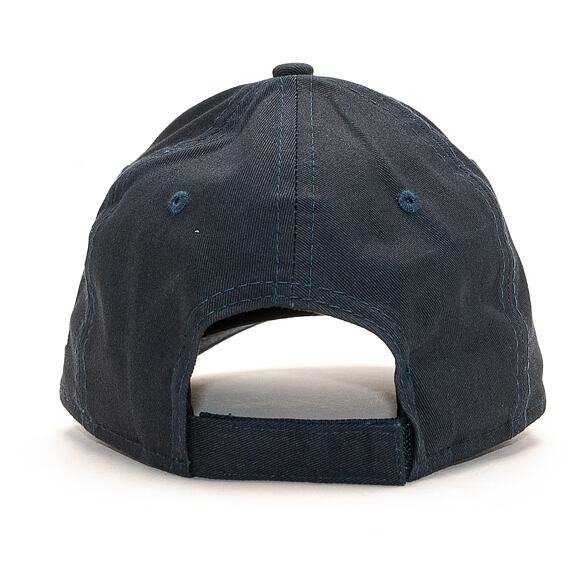 Dětská Kšiltovka New Era 9FORTY Script Youth Navy / White Strapback