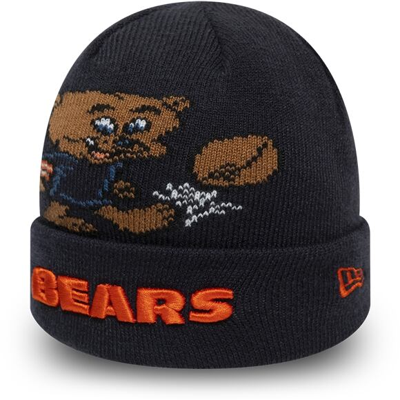 Dětský Kulich New Era Chicago Bears Infant Mascot Cuff Knit Night Shift Navy